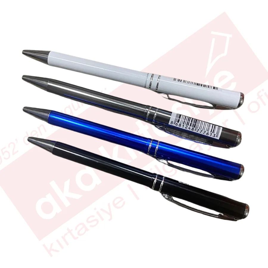 Mikro Metal Tükenmez Kalem M.renkler Bp-671