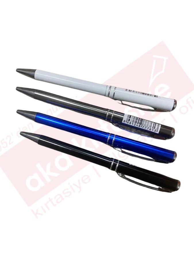 Mikro Metal Tükenmez Kalem M.renkler Bp-671