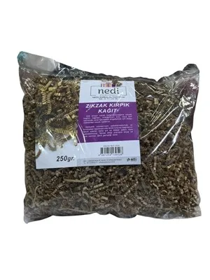 Nedi 250 Gr Zikzak Kırpık Kağıt Muhtelif Renkler 12558