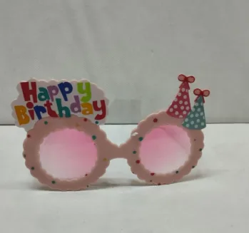 Nedi Happy Birthday Yazılı Gözlük 10334