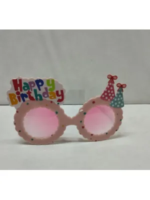 Nedi Happy Birthday Yazılı Gözlük 10334