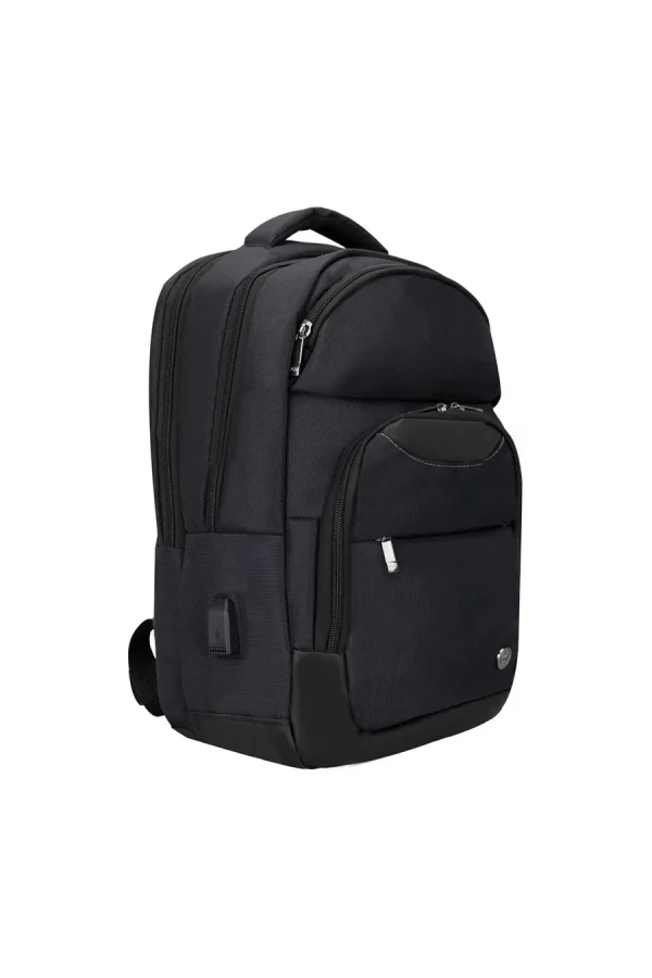 Plm Monza-usb 17" Notebook Sırt Çantası Siyah