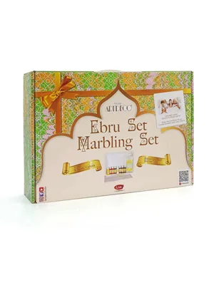 Artdeco Ebru Başlangıç Seti (a4 Tekneli) 8x30 Ml 016-es5