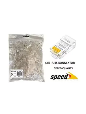 Speed Sp-u100 100lü Cat6 Rj45 Konnektör