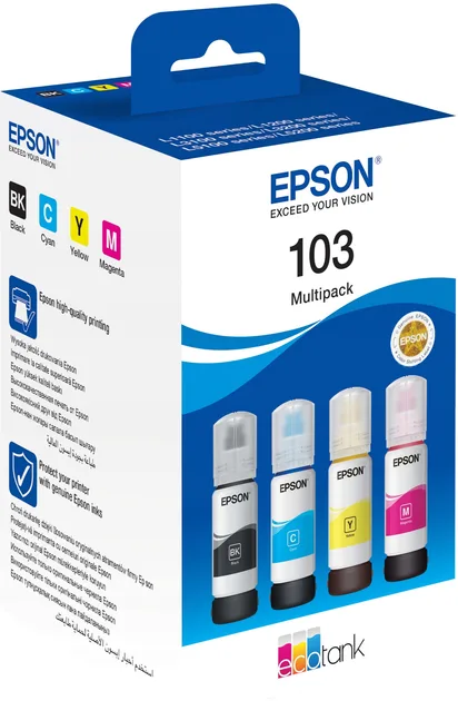 Epson T00s64a103 Orijinal Mürekkep Kartuş 4 Renk Set