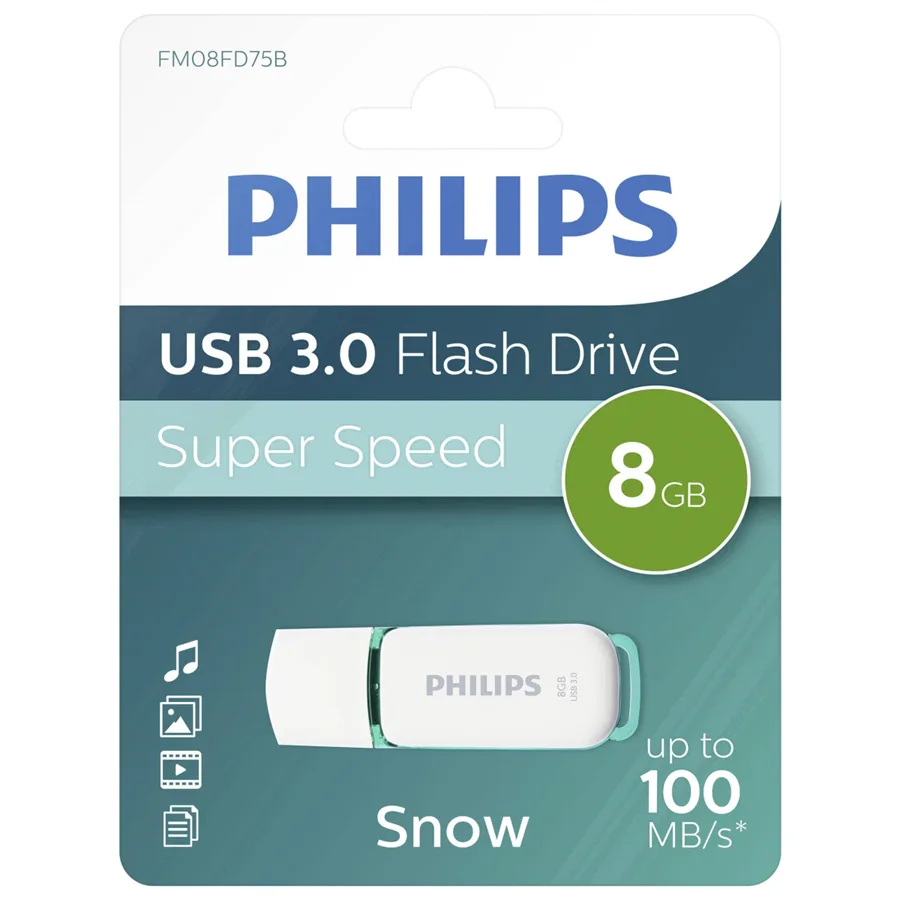 Philips Snow Usb 3.0 8 Gb Flash Bellek