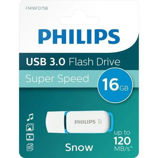 Philips Snow Usb 3.0 16 Gb Flash Bellek