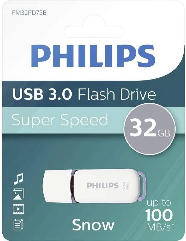 Philips Snow Usb 3.0 32 Gb Flash Bellek