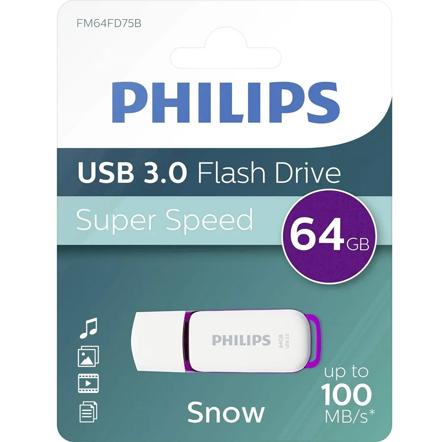Philips Snow Usb 3.0 64 Gb Flash Bellek