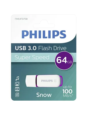 Philips Snow Usb 3.0 64 Gb Flash Bellek