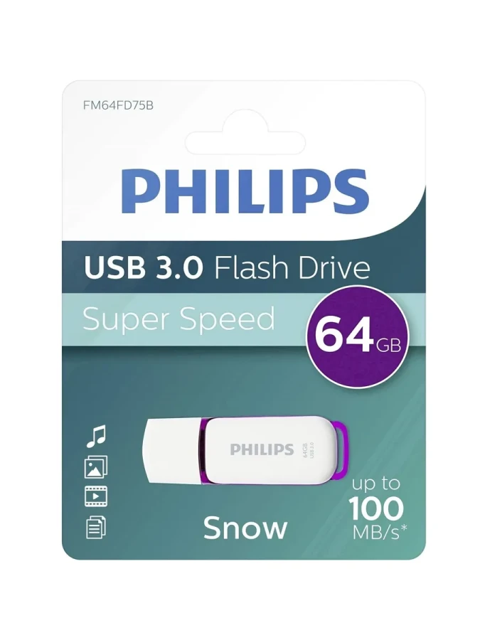 Philips Snow Usb 3.0 64 Gb Flash Bellek