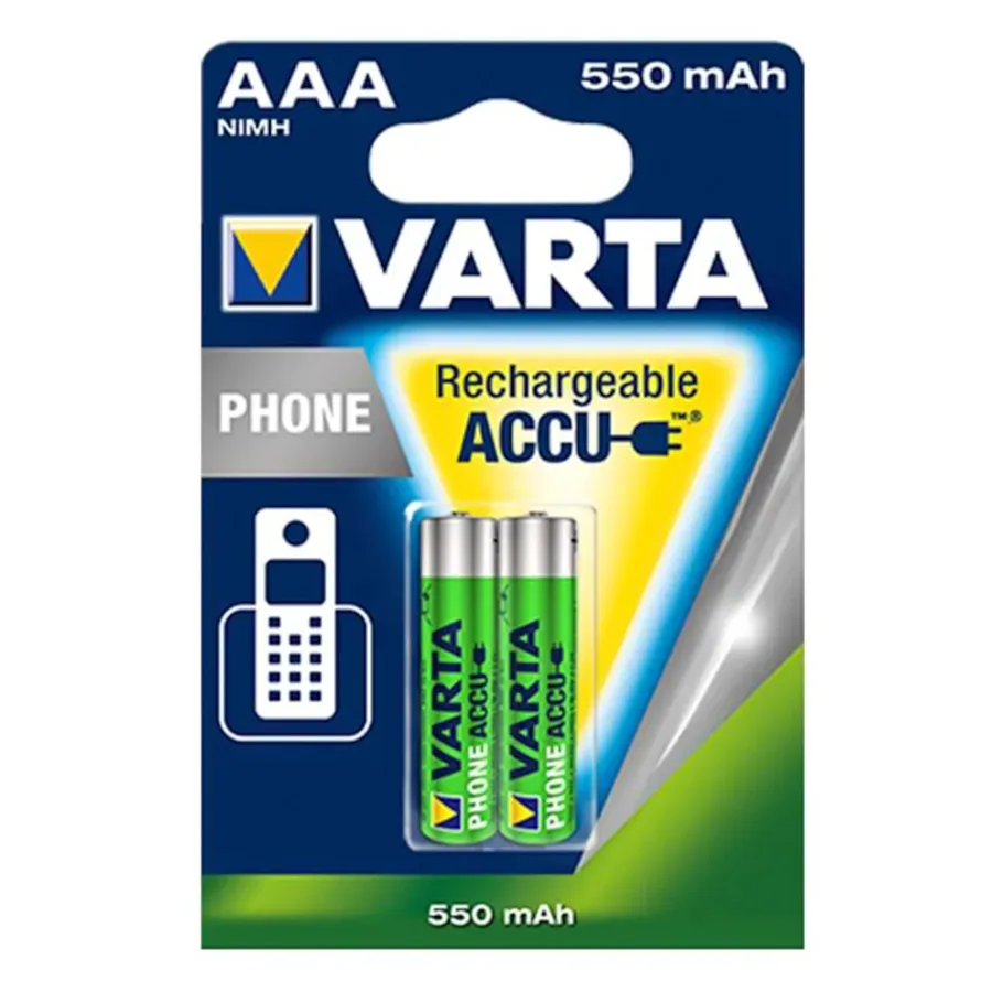 Varta Aaa 550mah Şarjlı Pil 2"li