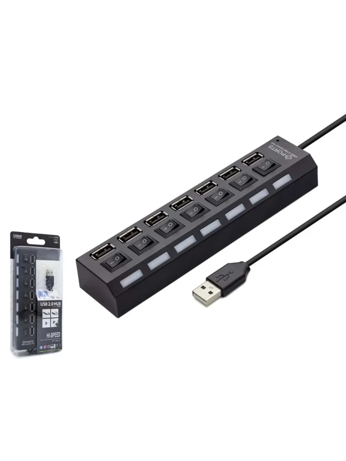 Hadron Hdx7001 Usb 2.0 7 Port Çoğaltıcı Hub