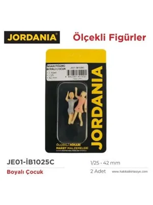 Jordania 1\25 42 Mm İnsan Figürü Boyalı Çocuk 2"li Jeo1-ib1025c