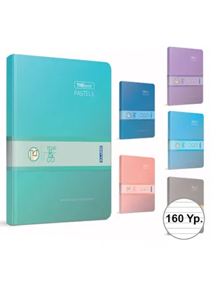 Gıpta Thebook Pastels 17x24 Sert Kapak İp Dikişli Defter Çizgili 160 Yp 3048