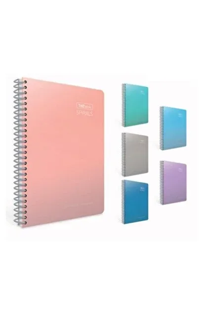 Gıpta Thebook Spirals 17x24 Sert Kapak Spiralli Defter Kareli 140 Yp 5519