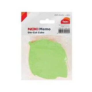 Noki Memo Yapışkanlı Not Kağıdı Yaprak Şekilli 5 Renk 80 Sayfa 12360-80