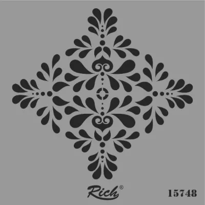 Rich 25x25 Stencil 15748