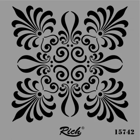 Rich 25x25 Stencil 15742