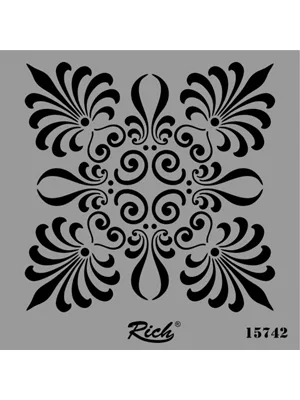 Rich 25x25 Stencil 15742