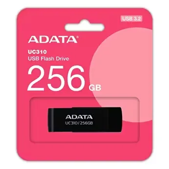 Adata Uc310 256gb Usb 3.2 Flash Bellek Siyah