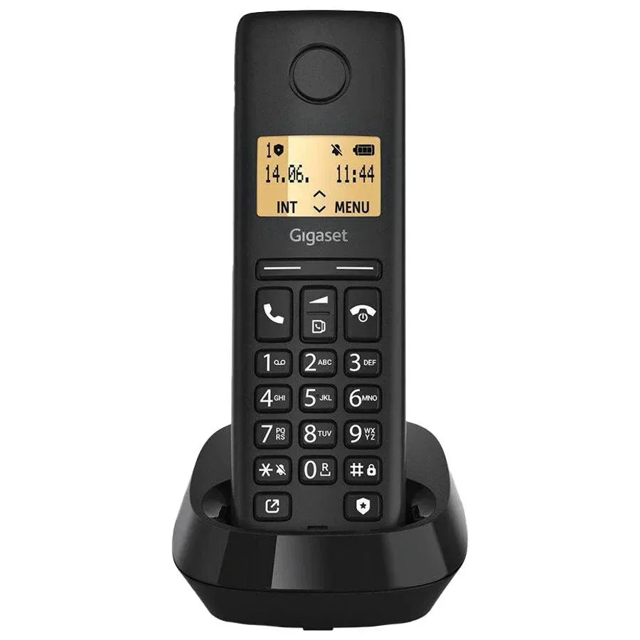 Gigaset Pure 100 Telsiz Dect Telefon Siyah