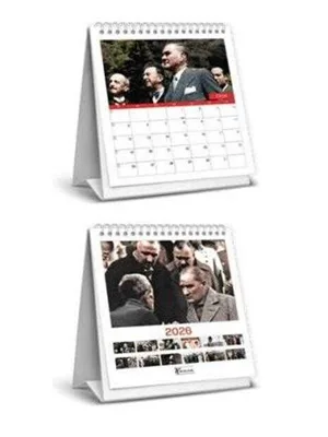 Keskin Color Kare Masa Takvimi Atatürk 600136-99 (2026)