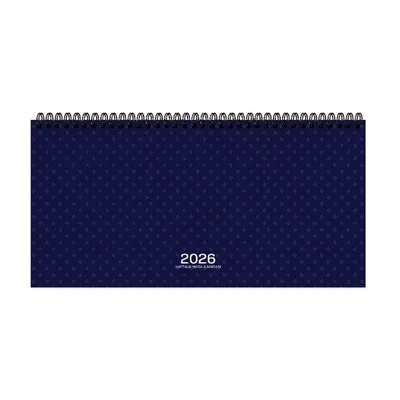 Keskin Color 16x33.5 Cm Aj-66 Spiralli Haftalık Masa Ajandası Lacivert 600143-99 (2026)