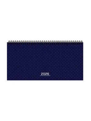 Keskin Color 16x33.5 Cm Aj-66 Spiralli Haftalık Masa Ajandası Lacivert 600143-99 (2026)