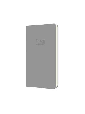 Keskin Color 8x16 Ciltli Haftalık Cep Ajandası Gri 600205-99 (2026)