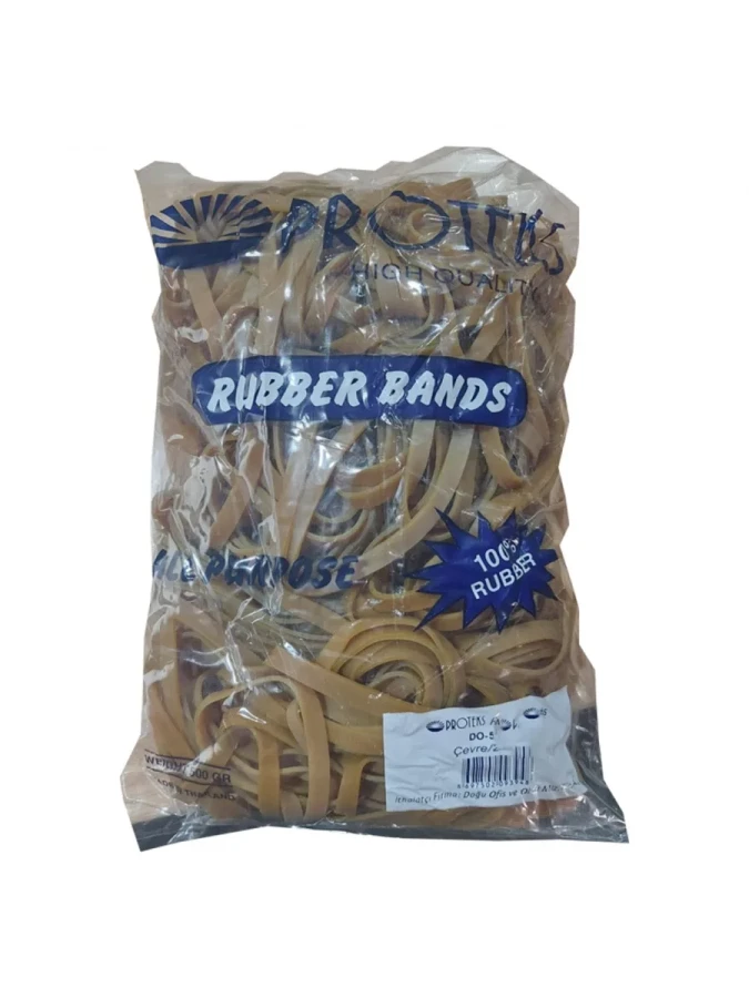 Proteks Geniş Ambalaj Lastiği 500 Gr 180\6 Mm Do-500-180-6