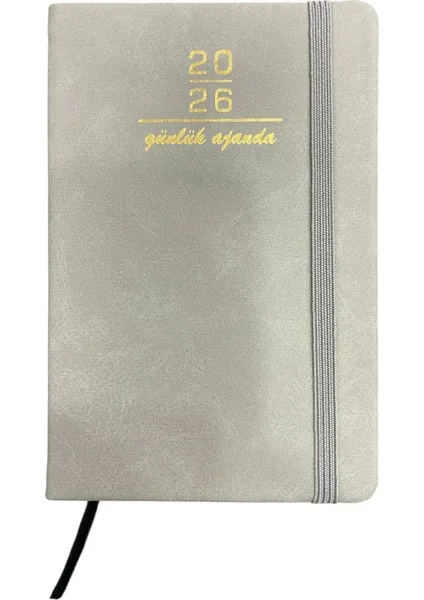 Pars 9x14 Thermo Deri Haftalık Cep Ajandası Lastikli P1069 (2026)