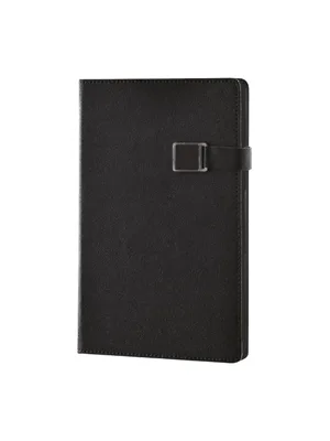 Promiks 13x21 Termo Deri Kenar Boyalı Metal Tokalı Çizgili Defter 208 Sayfa De2581