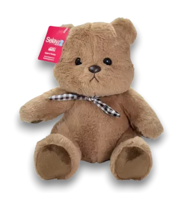 Selay 25 Cm Peluş Ayıcık Kahverengi 4519