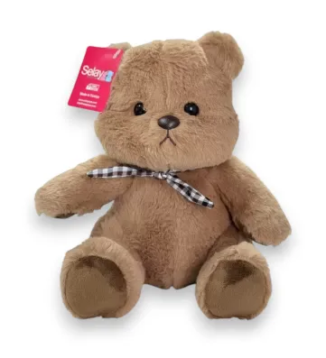 Selay 25 Cm Peluş Ayıcık Kahverengi 4519
