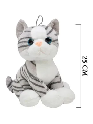 Selay 28 Cm Peluş Kedi Gri 1164