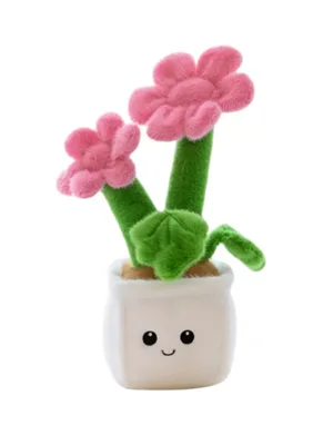 Selay 30 Cm Peluş Çiçek Pembe 4502