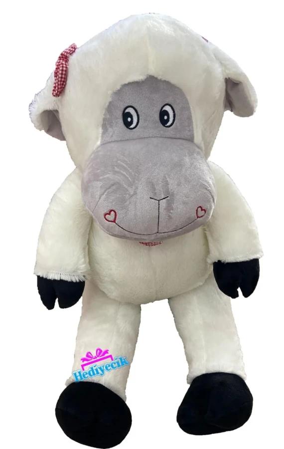 Selay 80 Cm Peluş Bonbon Ekru 1652