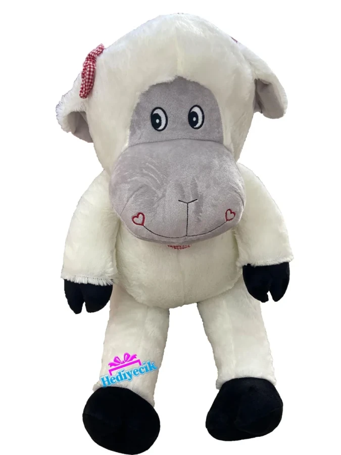 Selay 80 Cm Peluş Bonbon Ekru 1652