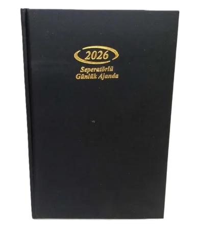 Pars 17x24 Seperatörlü Günlük Çizgili Ajanda P1232-39-40 (2026)