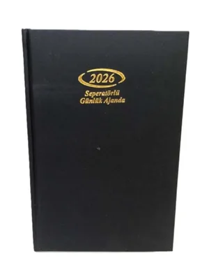 Pars 17x24 Seperatörlü Günlük Çizgili Ajanda P1232-39-40 (2026)