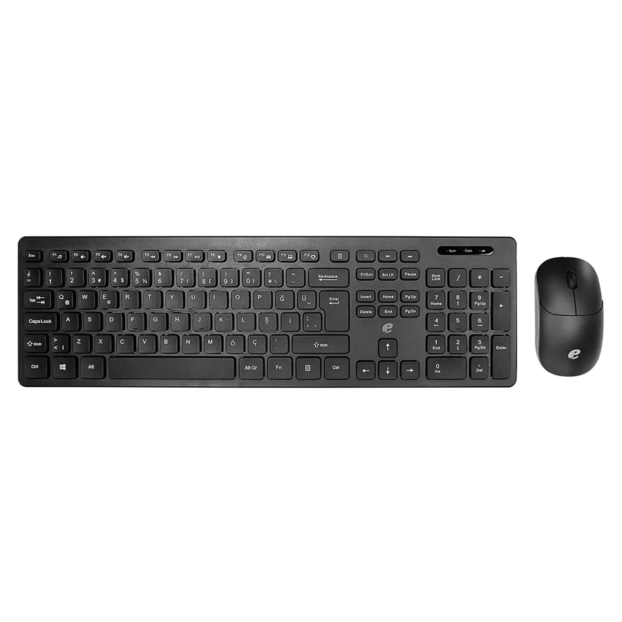 Acer Emachines Eak920 Türkçe Q Kablosuz Klavye Mouse Set Siyah