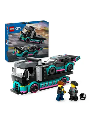 Lego City Yarış Arabası ve Araba Taşıyıcı Kamyon Lsc60406