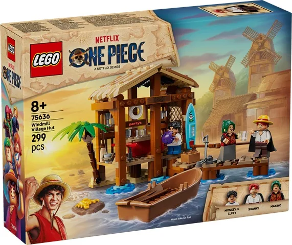 Lego One Piece Değirmen Köy Kulübesi Lop75636