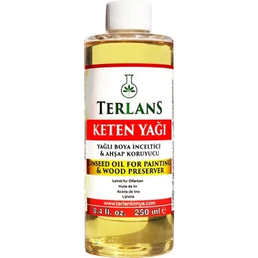 Terlans 250 Ml Keten Yağı