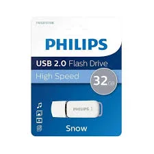 Philips Fm32fd70b-00 Snow Usb 2.0 32 Gb Gri Beyaz Flash Bellek