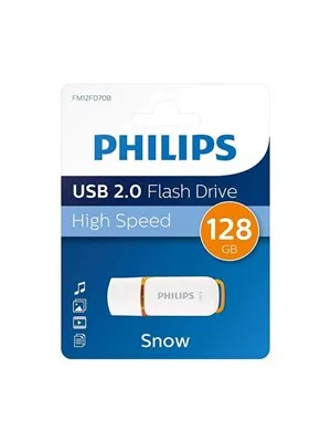 Philips Fm32fd70b-00 Snow Usb 2.0 32 Gb Gri Beyaz Flash Bellek