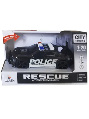 Ctoys 1:20 Polis Arabası Sesli ve Pilli Wy500a