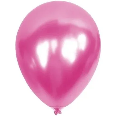 Balloons 12" Düz Renk Balon 10"lu Koyu Pembe