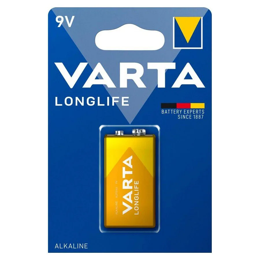 Varta 9v Longlife Alkalin Pil Tekli 4122